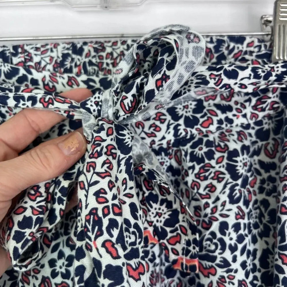 Sim & Sam Tie Waist Casual Floral Boho Wide Leg Pants Size Small - Picture 6 of 8